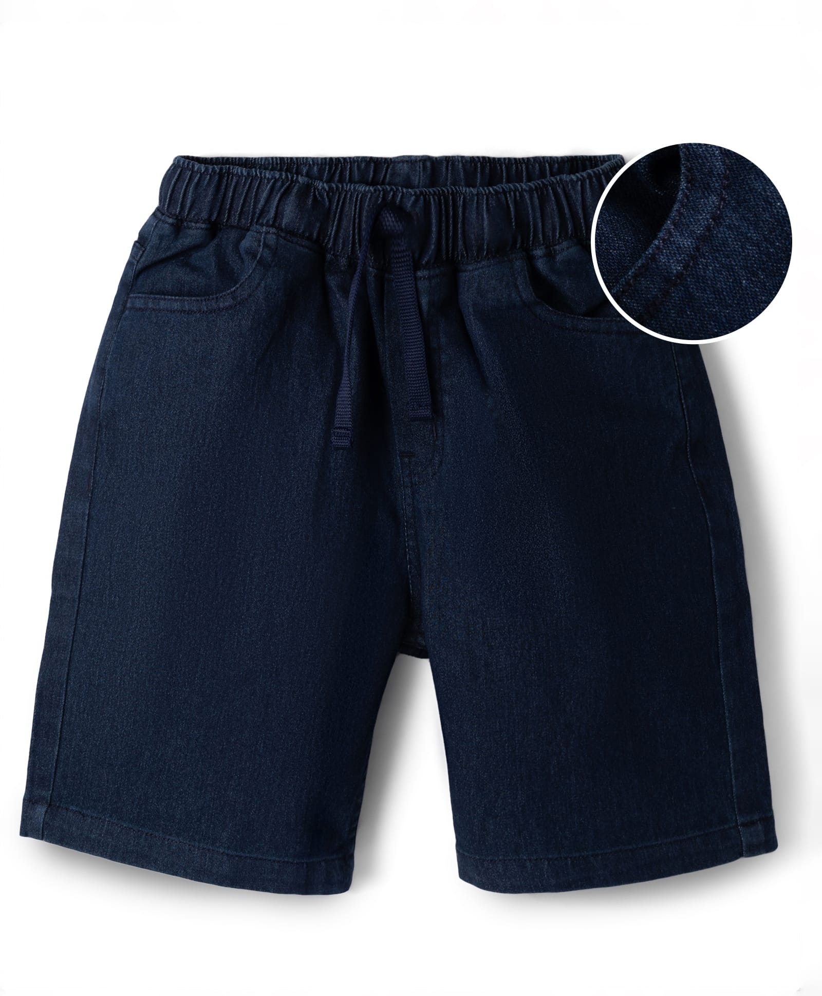 kookie kids india Kookie Kids Denim Above Knee Length Shorts - Navy Blue-picture-25