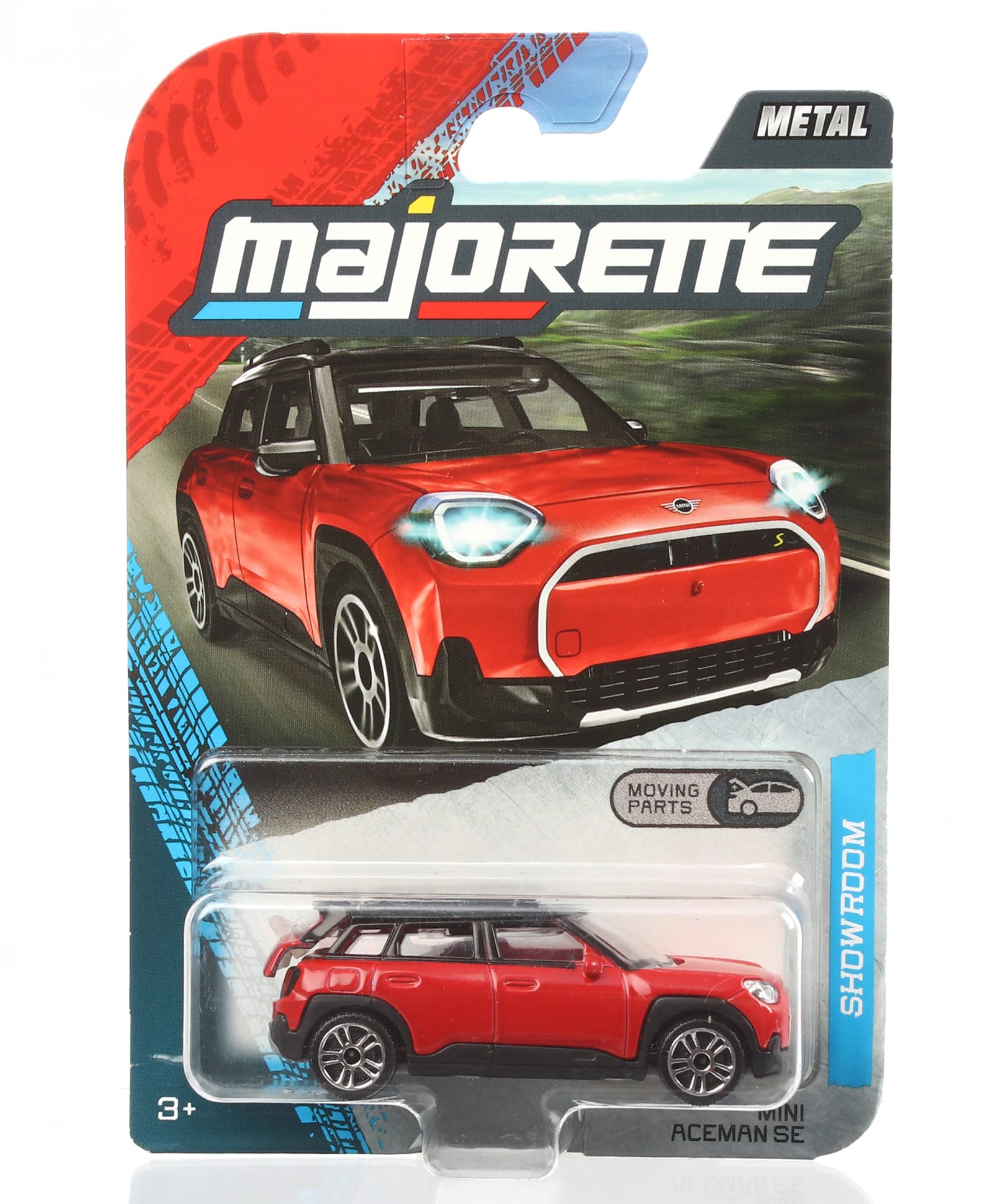 Majorette Mini Aceman SE Showroom Premium Die Cast Free Wheel Car - Red-picture-30