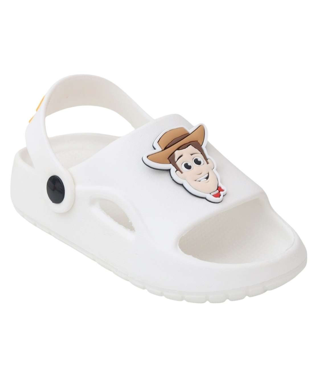 Yellow Bee Disney Pixar Featuring Woody Applique Detailed Slingback Sandals -White-picture-11