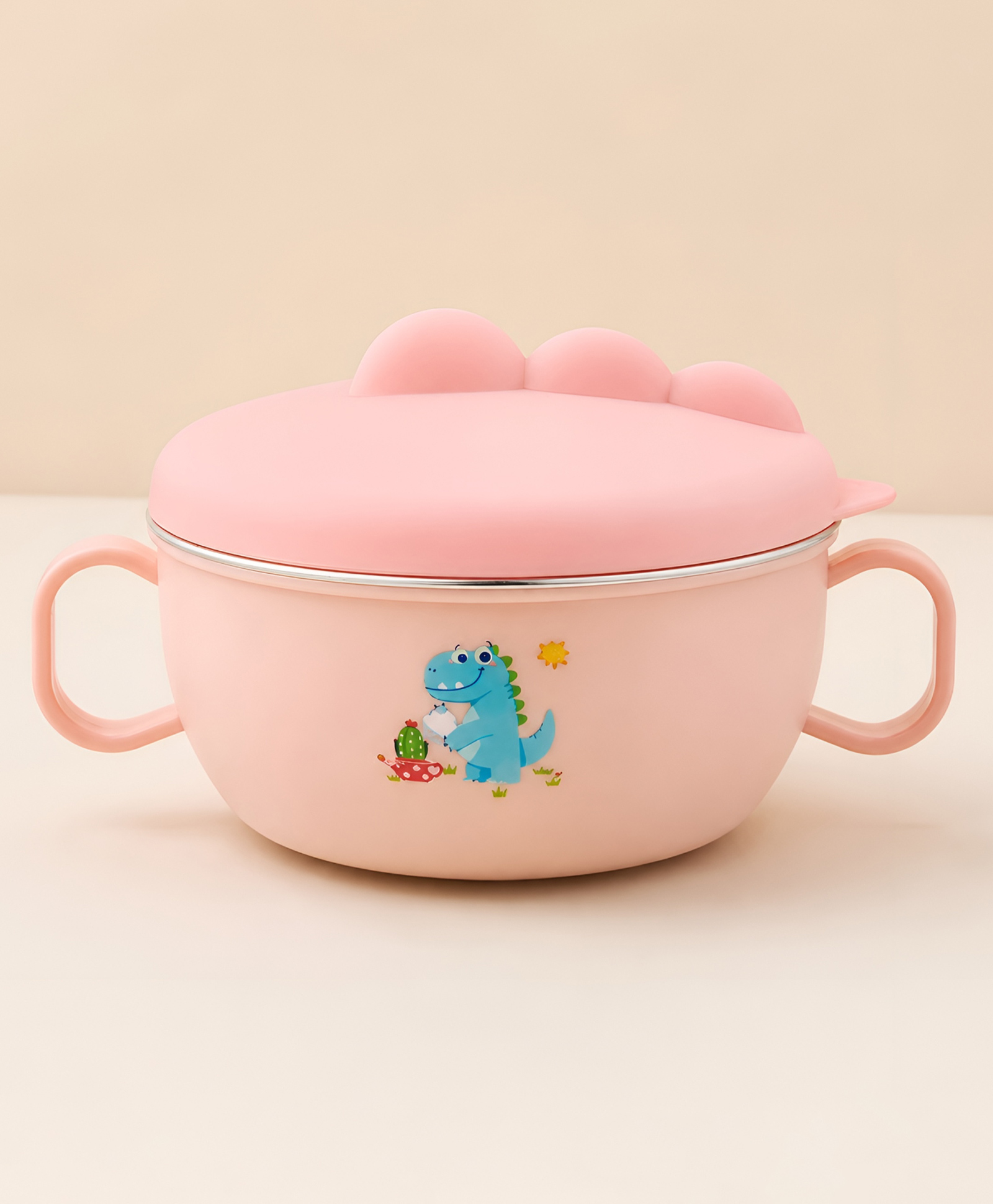 COZY VIBES Bowl 316 Stainless Steel Lunch Box for Kids Large Capacity Sealed Food Storage Container - PACK OF 1 - COLOR MAY VARY-image-20