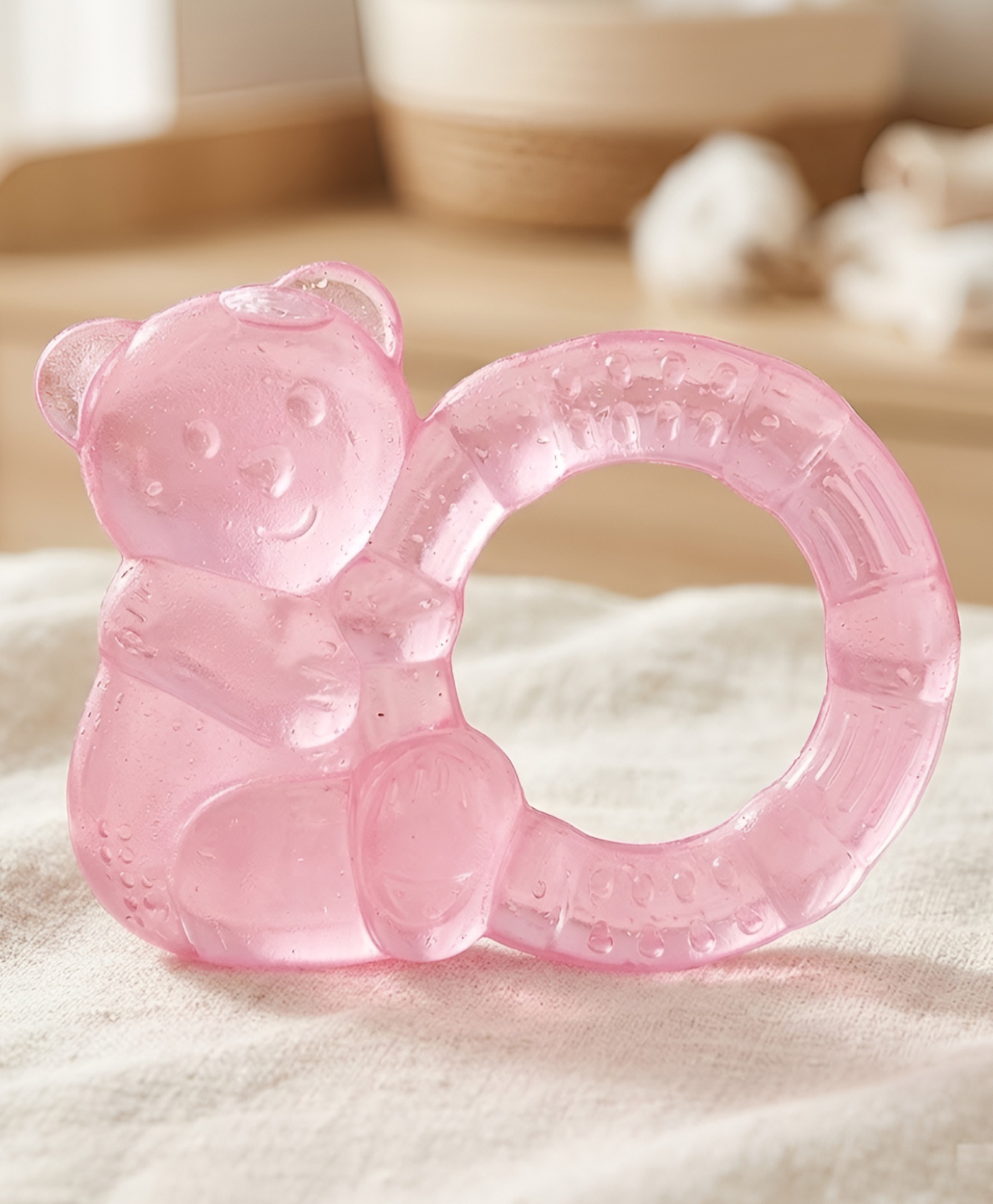COZY VIBES BPA Free Baby Teether Gel Filled Teether for Soothing and Chewing - PACK OF 1 - COLOR MAY VARY-picture-14