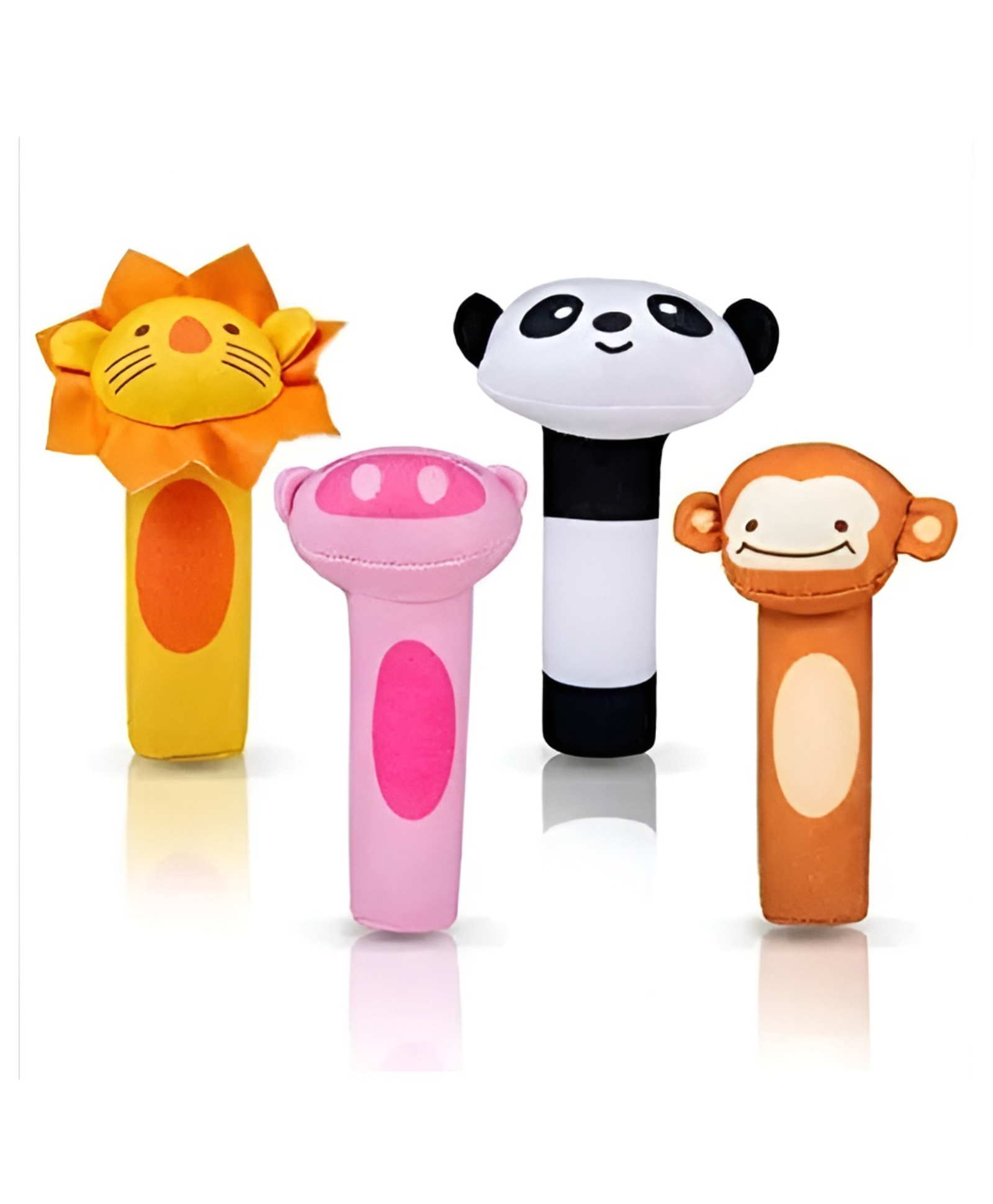 NEGOCIO Cloth Fabric Squeaker Bar Sound Baby Play Toy Toys & Games|Baby & Toddler Toys|Early Development & Activity Toys - PACK OF 1 - COLOR MAY VARY-image-1