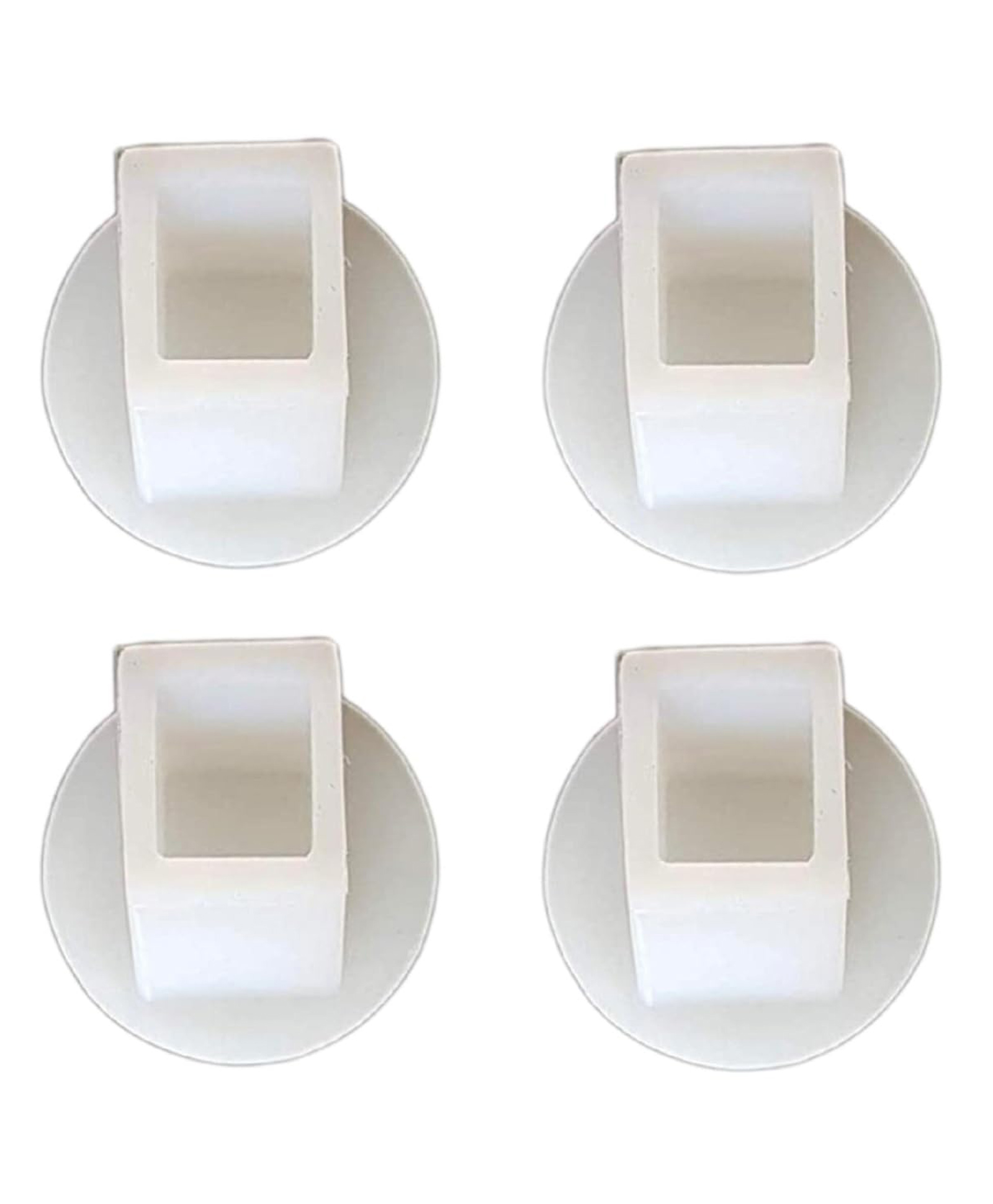 My Cradlle Genius Vacuum Rubber Pad Square Pipe Baby Swing Cradle Ghodiyu Datta 1 Inch 4 piece Silicone White-picture-19