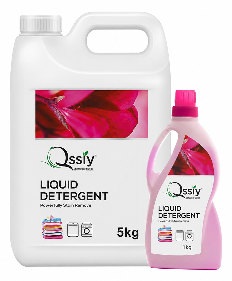 Qssiy Liquid Laundry Detergent 6kg Can, Lily, Concentrated Stain Remover for Hand & Machine Wash (Front/Top Load, HE)-image-43