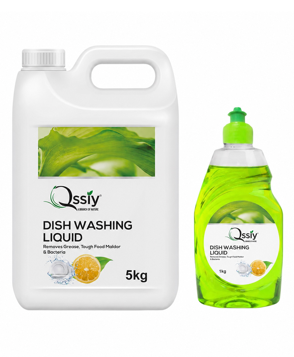 Qssiy Green Apple Dishwash Gel, 6kg Can | Tough on Grease, Gentle Hands, Bulk Refill-image-48