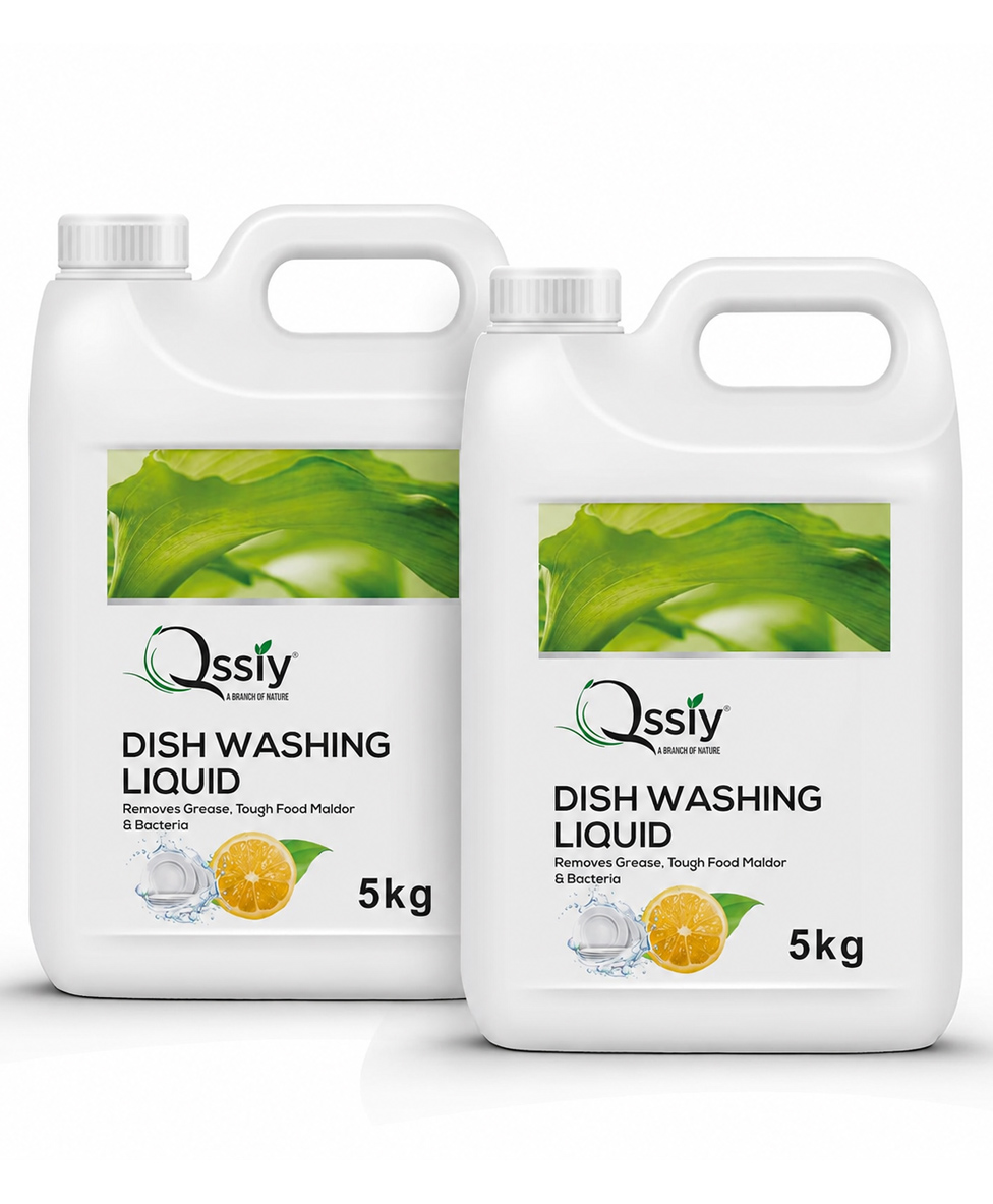 Qssiy Green Apple Dishwash Gel, 10kg Can | Tough on Grease, Gentle Hands, Bulk Refill-image-49