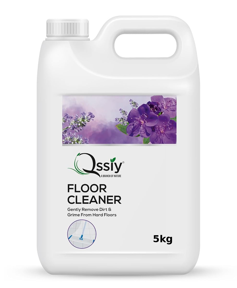 QSSIY Floor Cleaner 5kg Lavender | Concentrated for Home Tiles, Marble, Wood | Streak-Free, Hand-Safe, Made in India-image-42