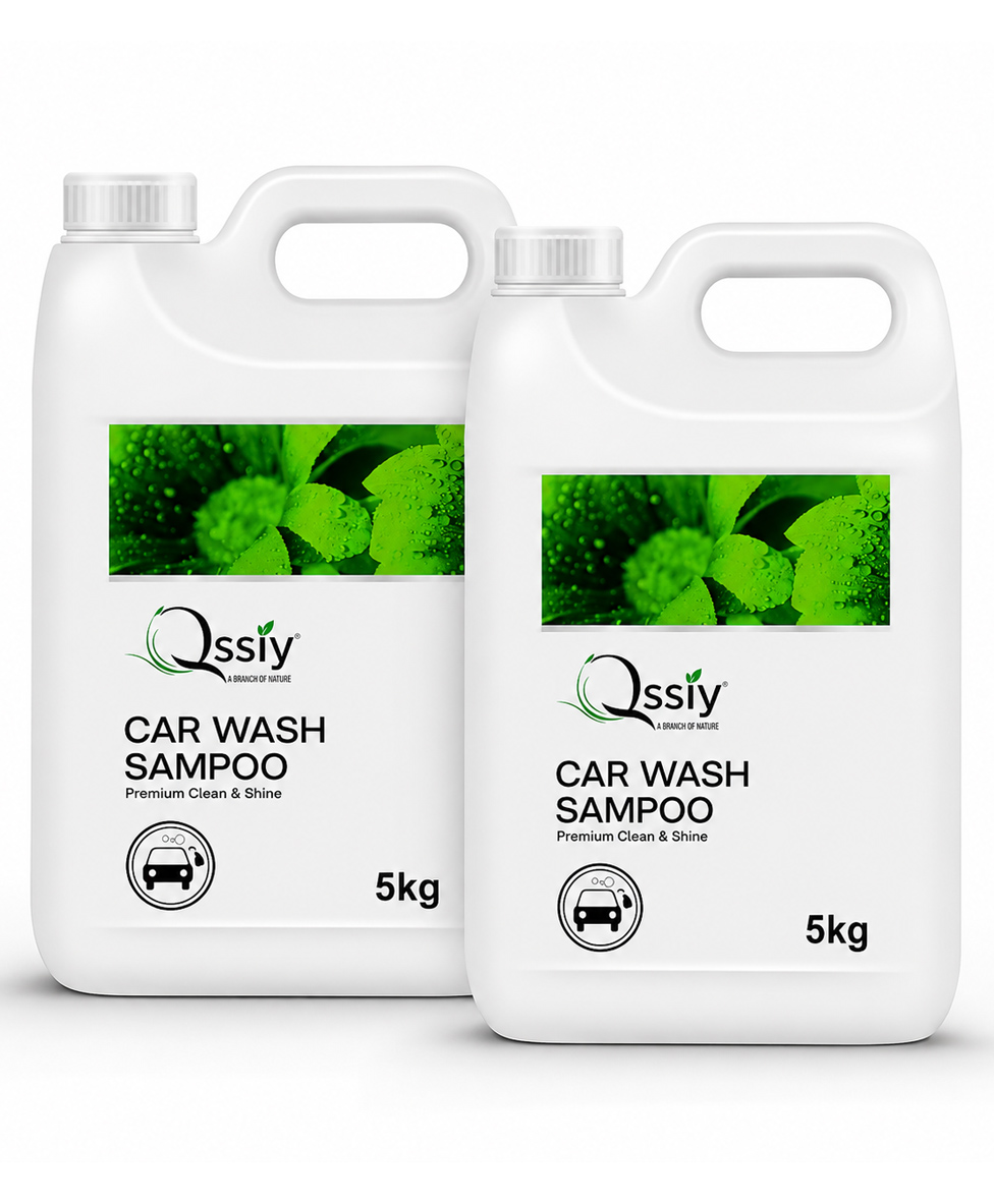 Qssiy Car Wash Shampoo 10kg Green Apple, pH Neutral High Foam, Paint Safe for Cars & Bikes, Hand Wash & Foam Cannon-image-46