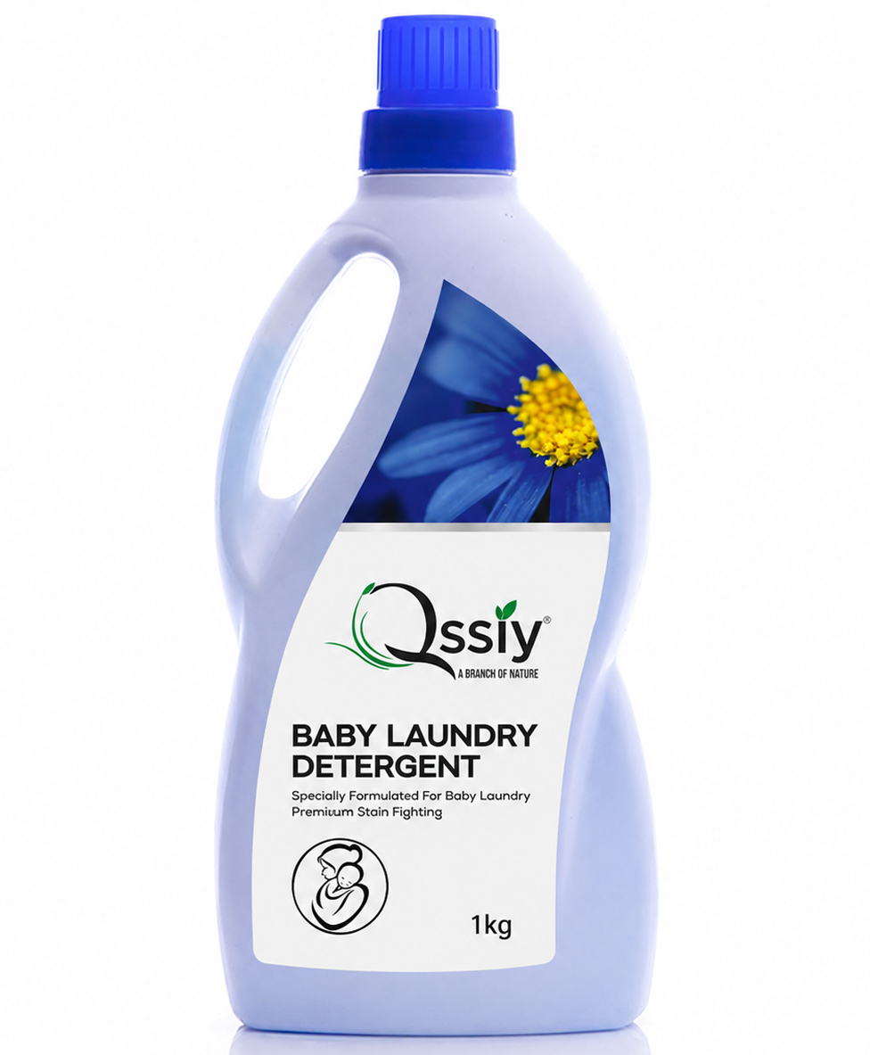 Qssiy Hypoallergenic Baby Laundry Detergent 1kg Gentle Newborn Stain Remover, Fresh Garden Fragrance-image-28