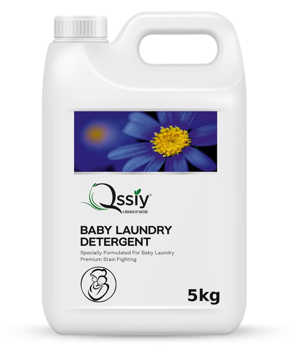 Qssiy Hypoallergenic Baby Laundry Detergent 5kg Gentle Newborn Stain Remover, Fresh Garden Fragrance-image-29