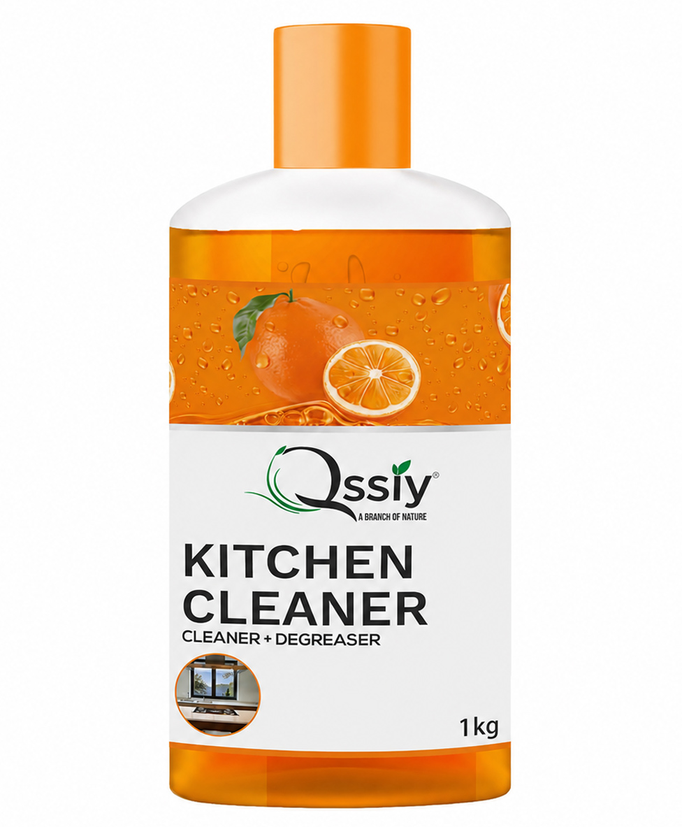 Qssiy 1kg Kitchen Cleaner - Non-Toxic Degreaser for Stove, Chimney, Grease Removal - Safe, Multi-Surface, Orange Scent-image-48