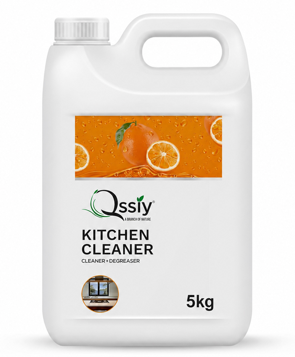 Qssiy 5kg Kitchen Cleaner - Non-Toxic Degreaser for Stove, Chimney, Grease Removal - Safe, Multi-Surface, Orange Scent-image-49