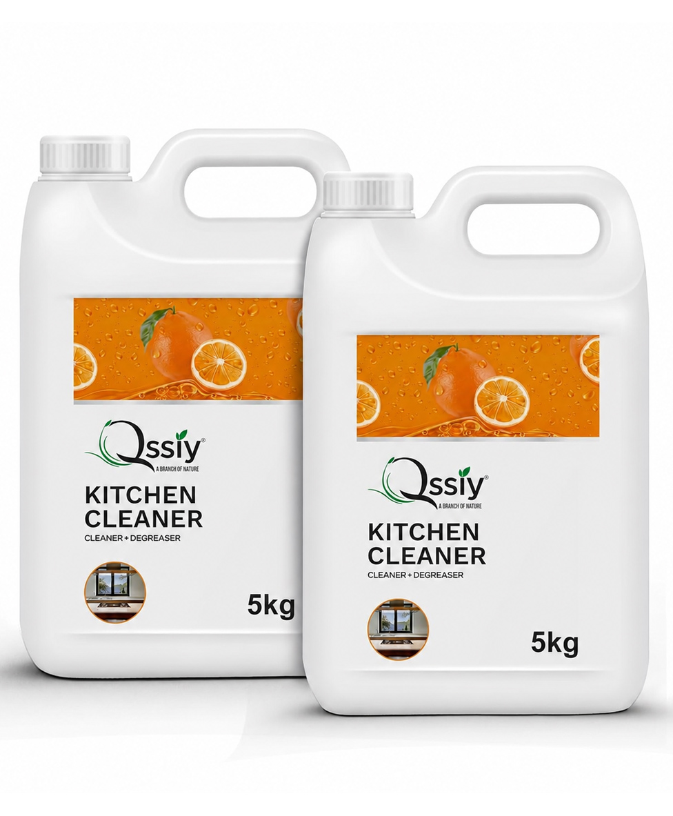 Qssiy 10kg Kitchen Cleaner - Non-Toxic Degreaser for Stove, Chimney, Grease Removal - Safe, Multi-Surface, Orange Scent-image-7