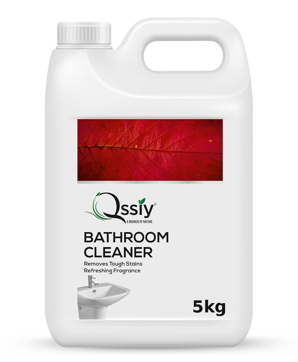 Qssiy Heavy-Duty Bathroom Cleaner, 5kg Can | Toilet, Tile, Multi-Surface | Hard Water Stain & Soap Scum Remover | Fresh Scent | Eco-Friendly, Hand-Safe-image-45