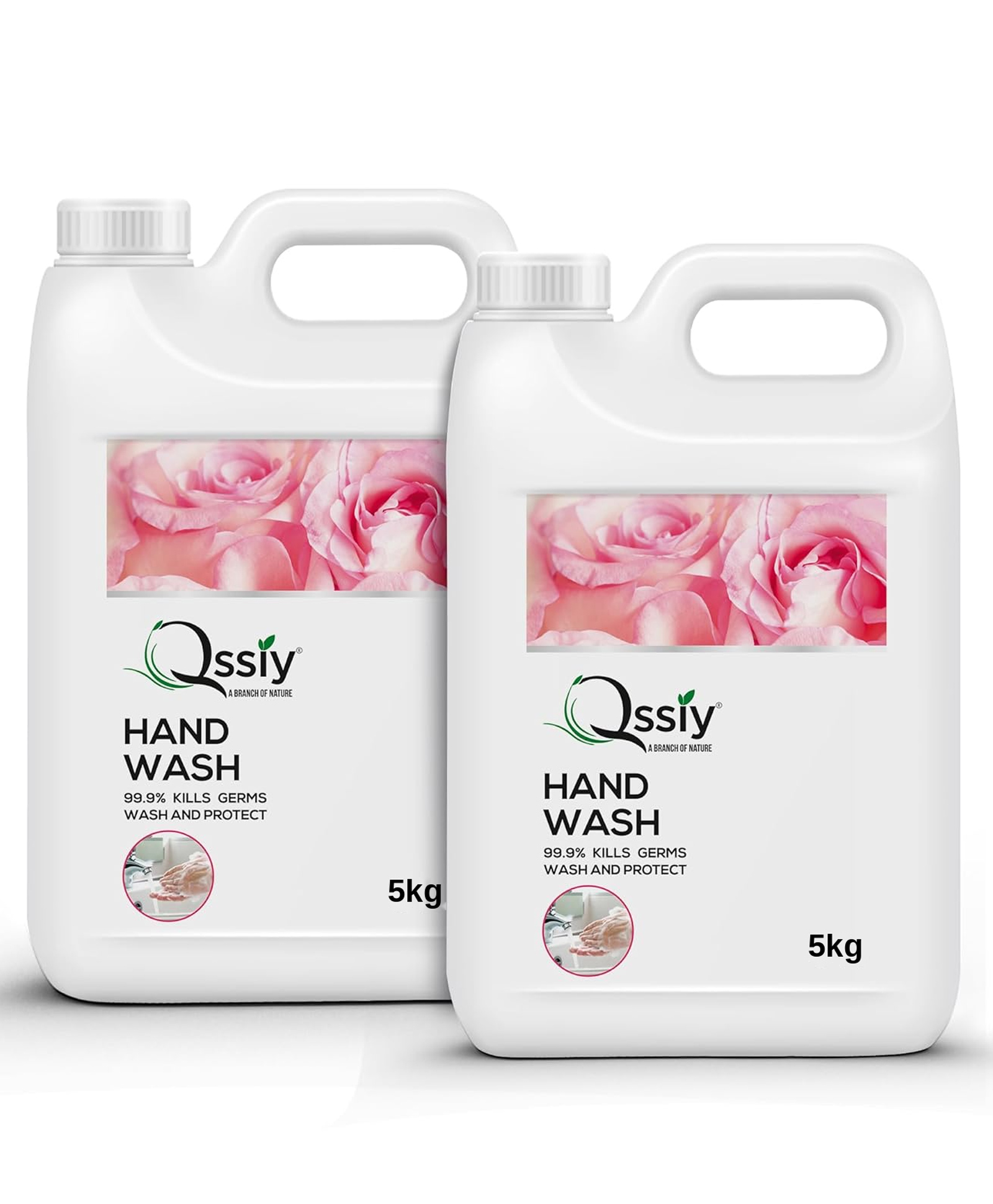 Qssiy Rose Liquid Hand Wash, 10kg Refill Can, Moisturizing Antibacterial Hand Soap, Family Size, Sensitive Skin, Non-Drying-picture-14