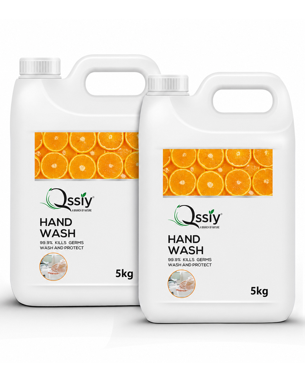 Qssiy Orange Liquid Hand Wash, 10kg Refill Can, Moisturizing Antibacterial Hand Soap, Family Size, Sensitive Skin, Non-Drying-picture-17