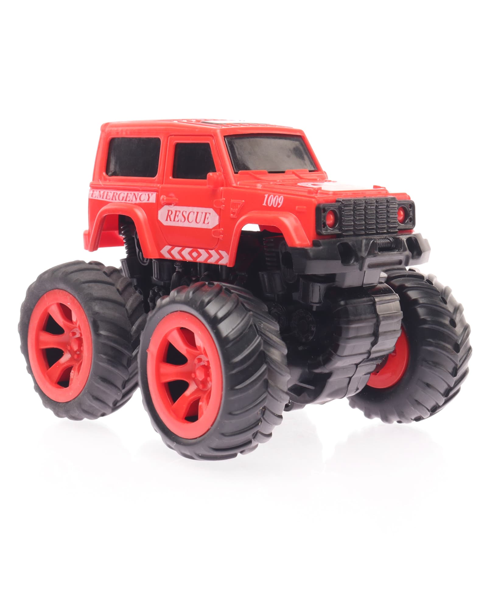 Monsto Friction Powered Monster Toy Truck - Red-picture-0