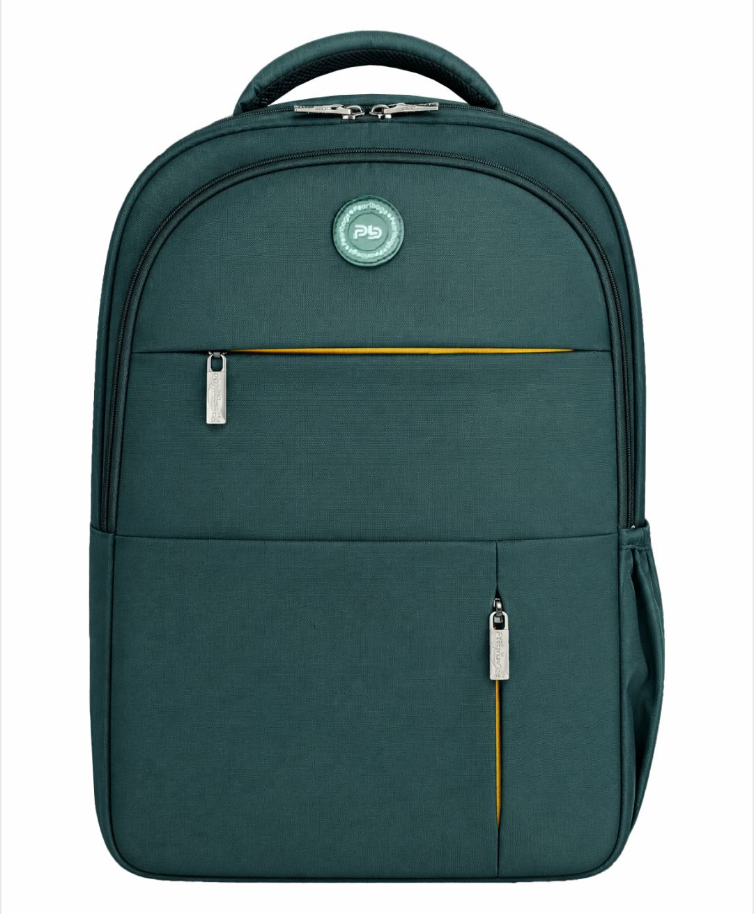 Pearlbags 18 Inches Premium Water Resistant Solid Backpack Bottle Green-image-37