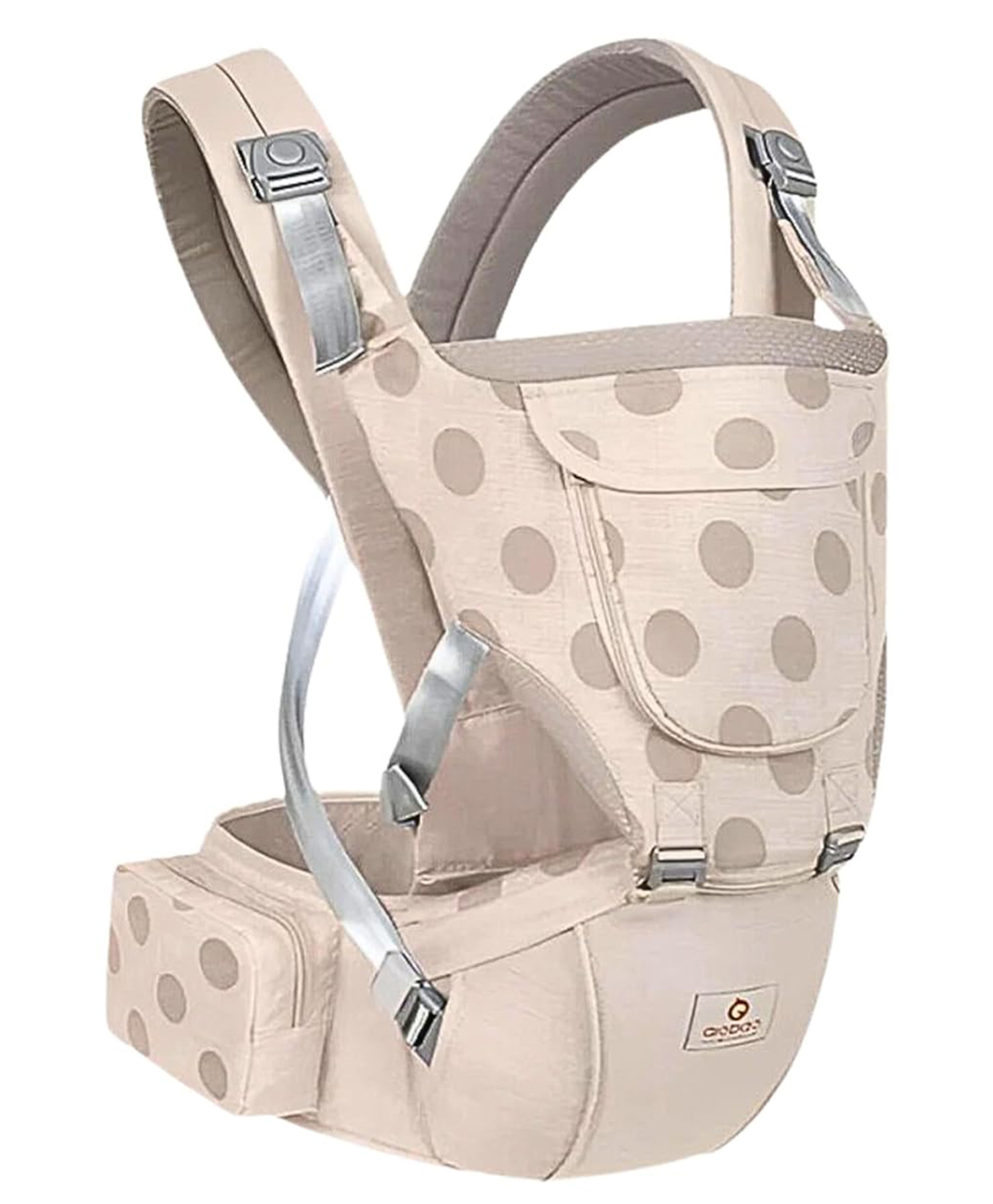 Obaby Carrier Hip Seat Baby Carrier - Bcbrownspotted-picture-26