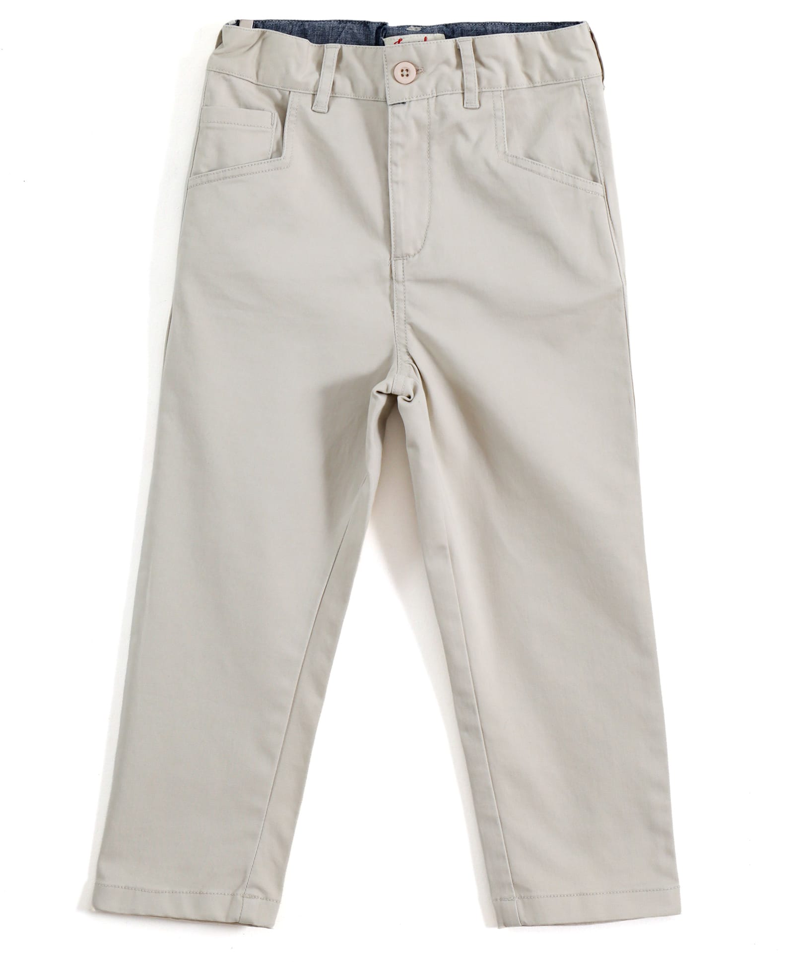 JusCubs Cotton Woven Solid Trousers - Beige-picture-24