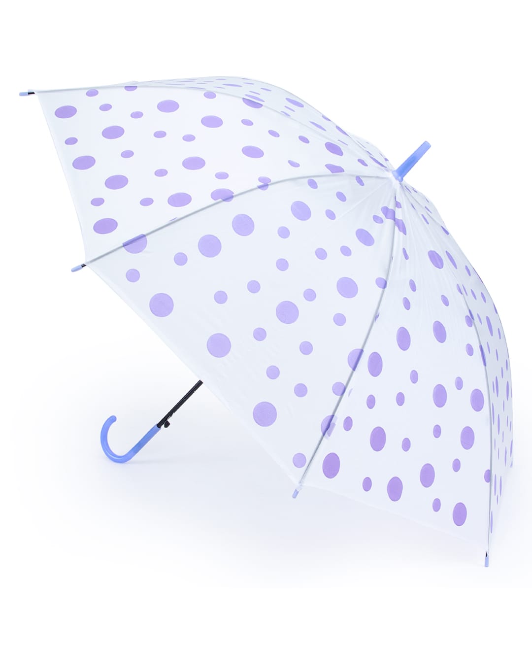 Childway Polka Dots Designed Umbrella - Purple-picture-17
