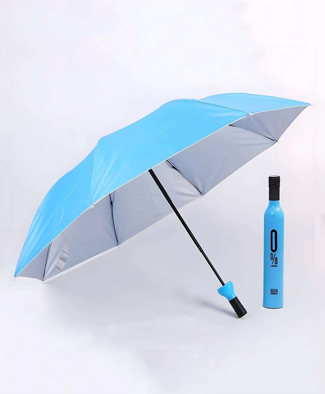Childway Bottle Design Umbrella - Sky Blue-picture-10