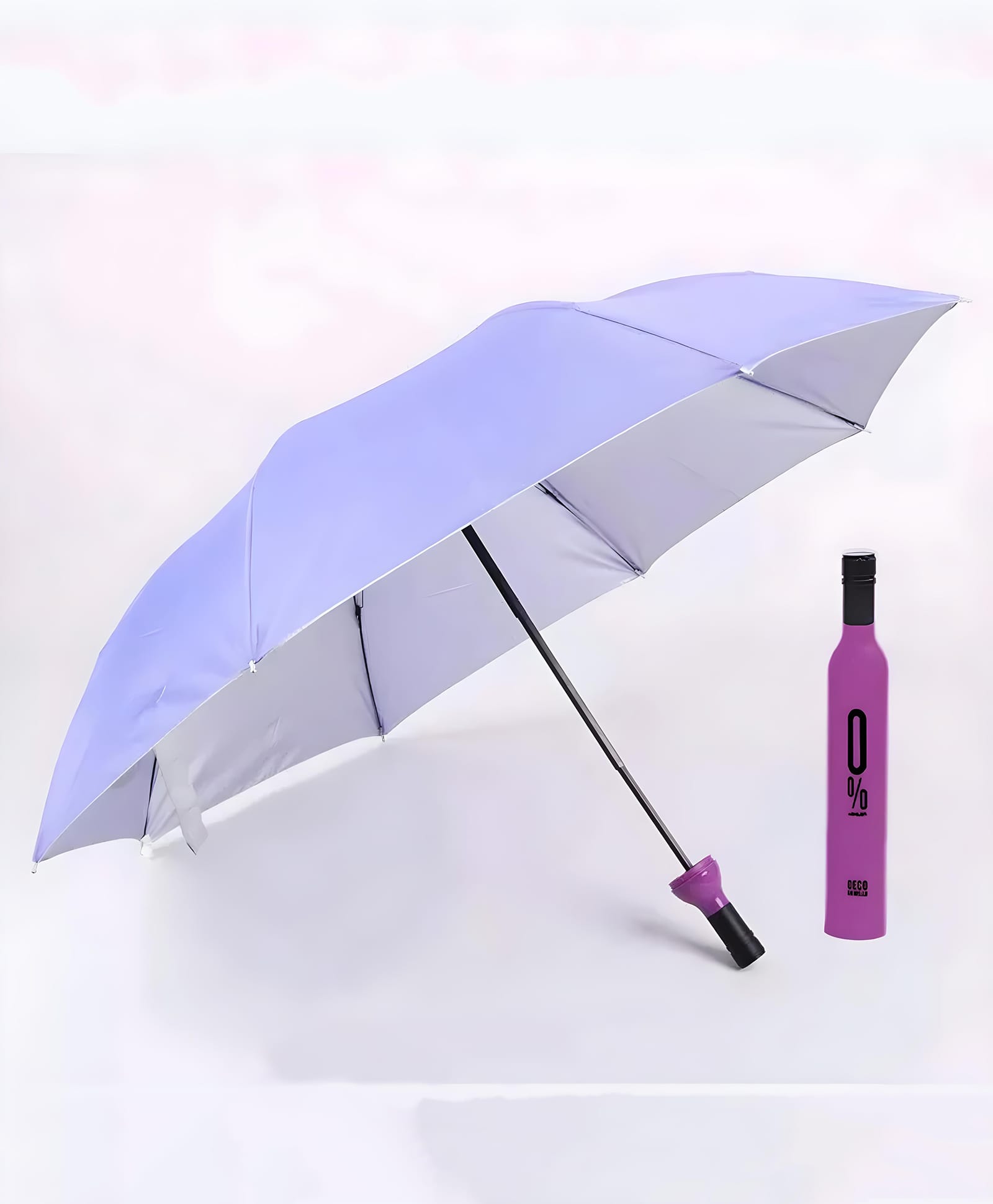 Childway Bottle Design Umbrella - Purple-picture-19