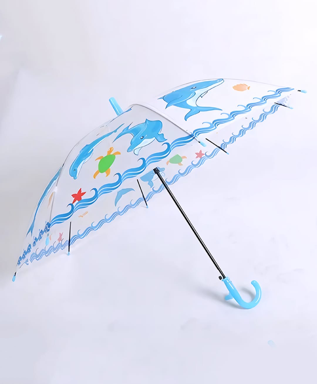 Childway Sea Life Theme Designed Umbrella - Sky Blue-picture-21