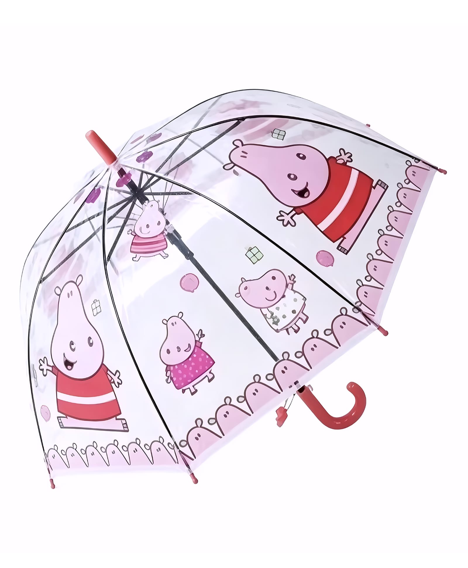 Childway Hippopotamus Designed Umbrella - Pink-image-48