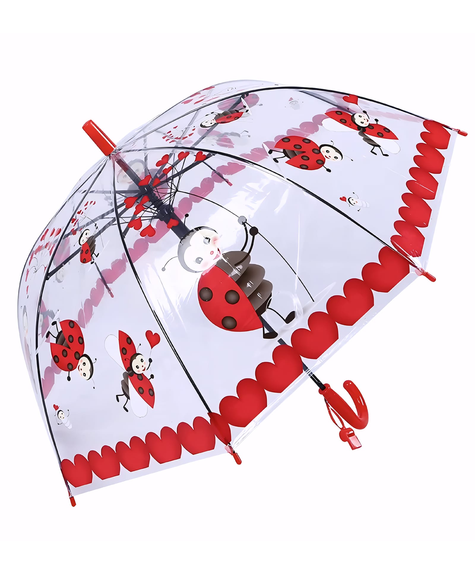 Childway Ladybug Designed Umbrella - Red-image-43