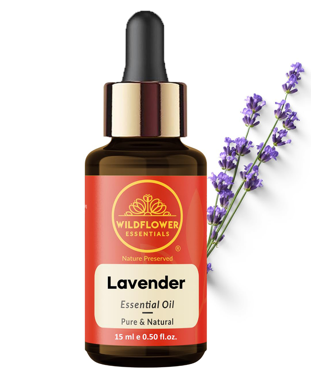 Wildflower Essentials 100% Pure & Natural Lavender Essential Oil for Skin Hair Body Sleep Diffuser Undiluted 15ml-picture-14