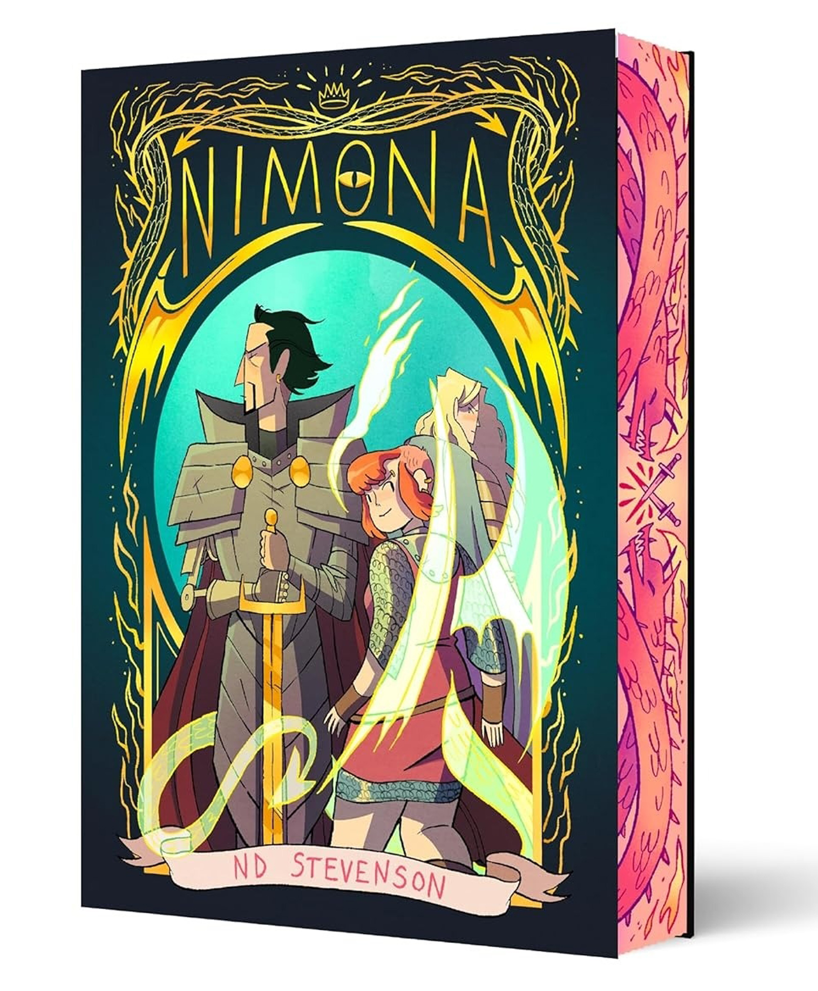harper collins Nimona: A Graphic Novel Paperback by N. D. Stevenson - English-picture-12