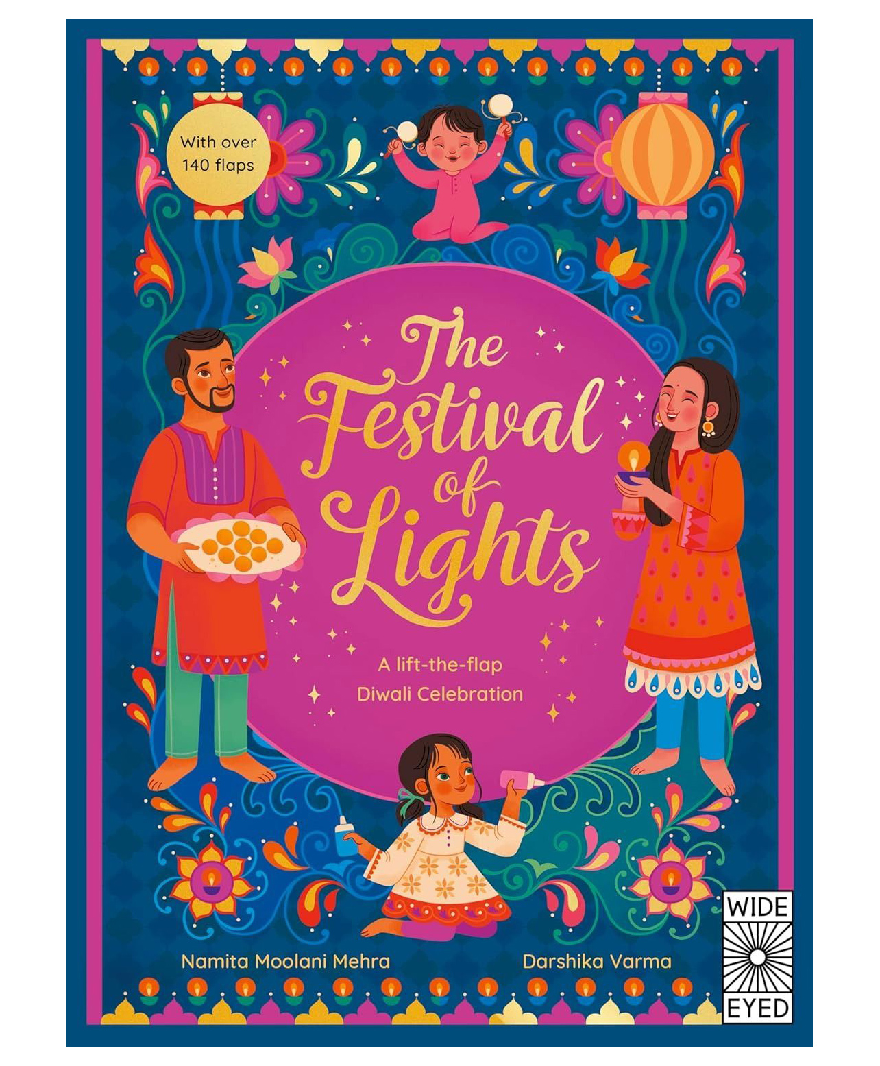 harper collins The Festival of Lights: A Lift-the-flap Diwali Celebration (Lift-The-Flap Celebrations) Book by Namita Moolani Mehra, Darshika Varma - English-picture-17