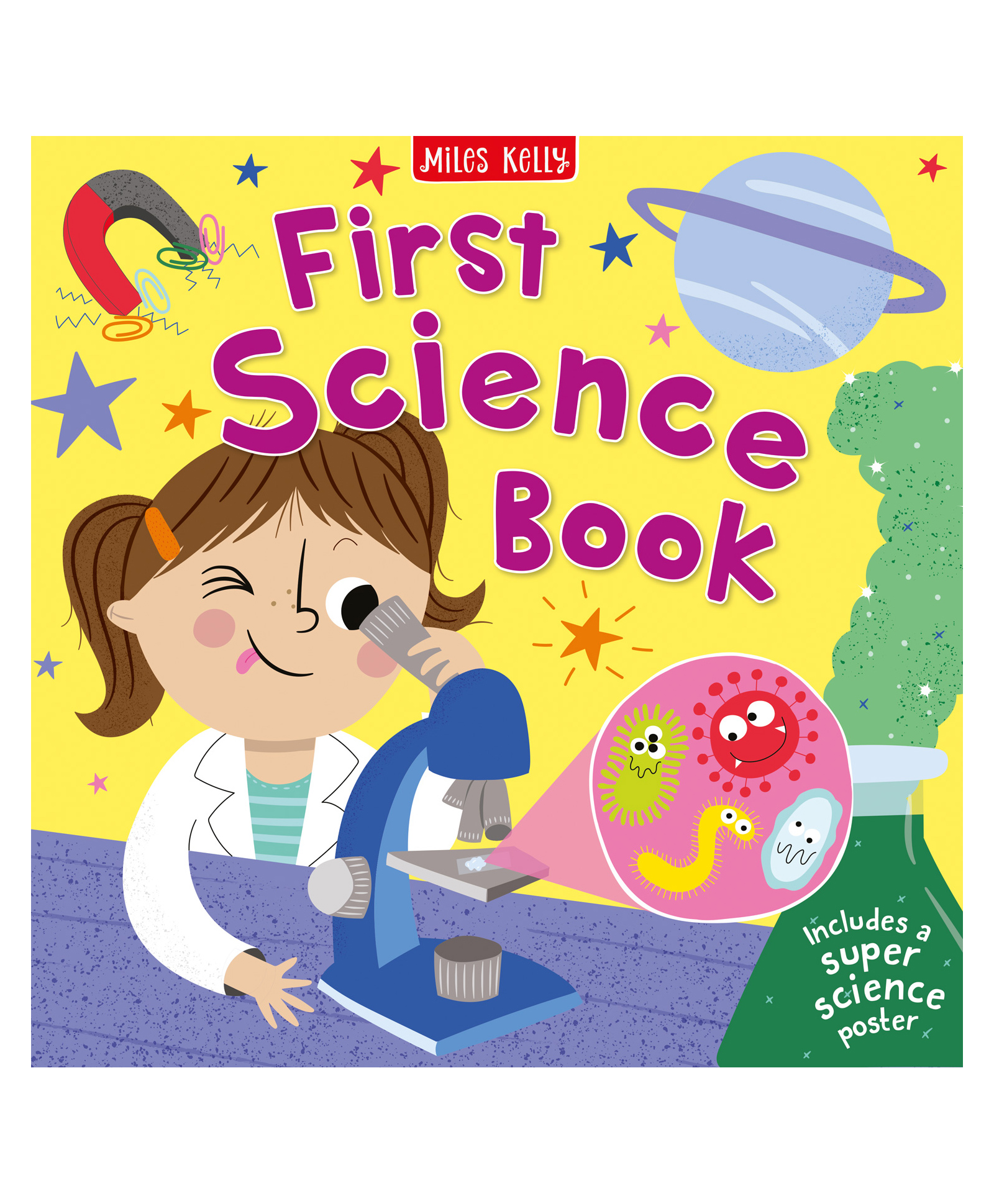 First Science Book: An Illustrated STEM Encyclopedia of Nature Space and Technology, Hardcover, By Miles Kelly-image-17