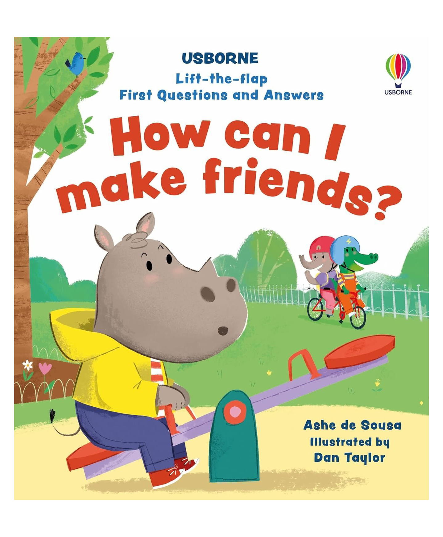 Lift-the-flap First Questions and Answers How can I make friends, Board book by Ashe de Sousa, Daniel Taylor- English-image-5