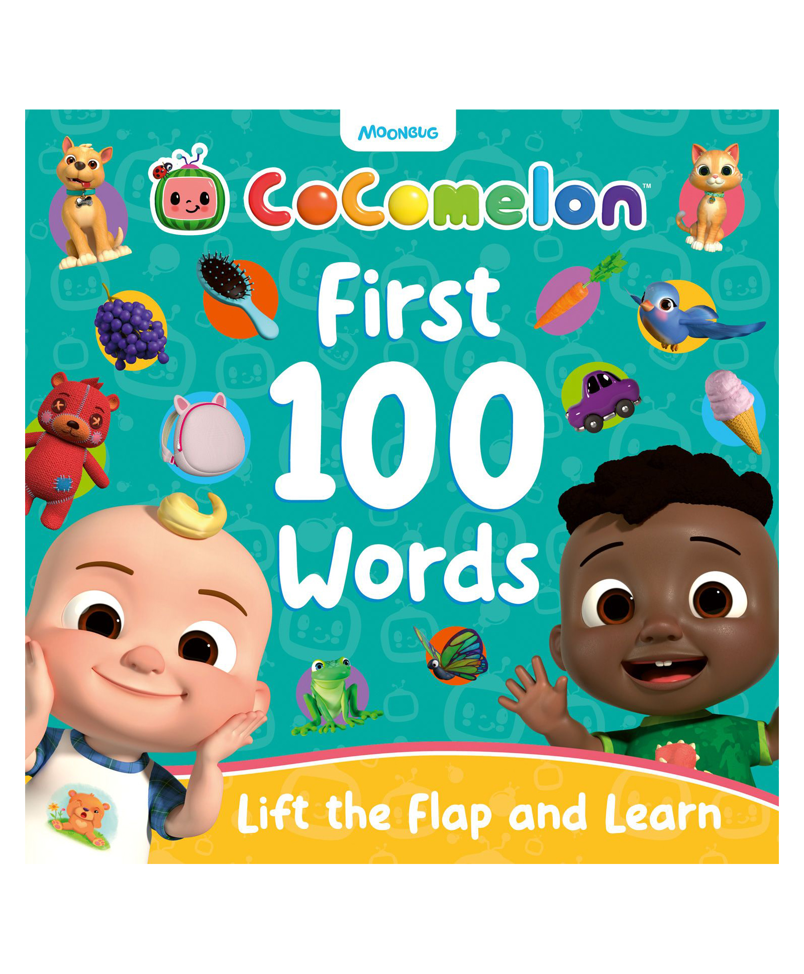 Cocomelon First 100 Words Lift-The-Flap Book: A fun early learning board book with lots of flaps to lift! Perfect gift for children aged 1, 2, 3 years, By - Cocomelon - english-image-32