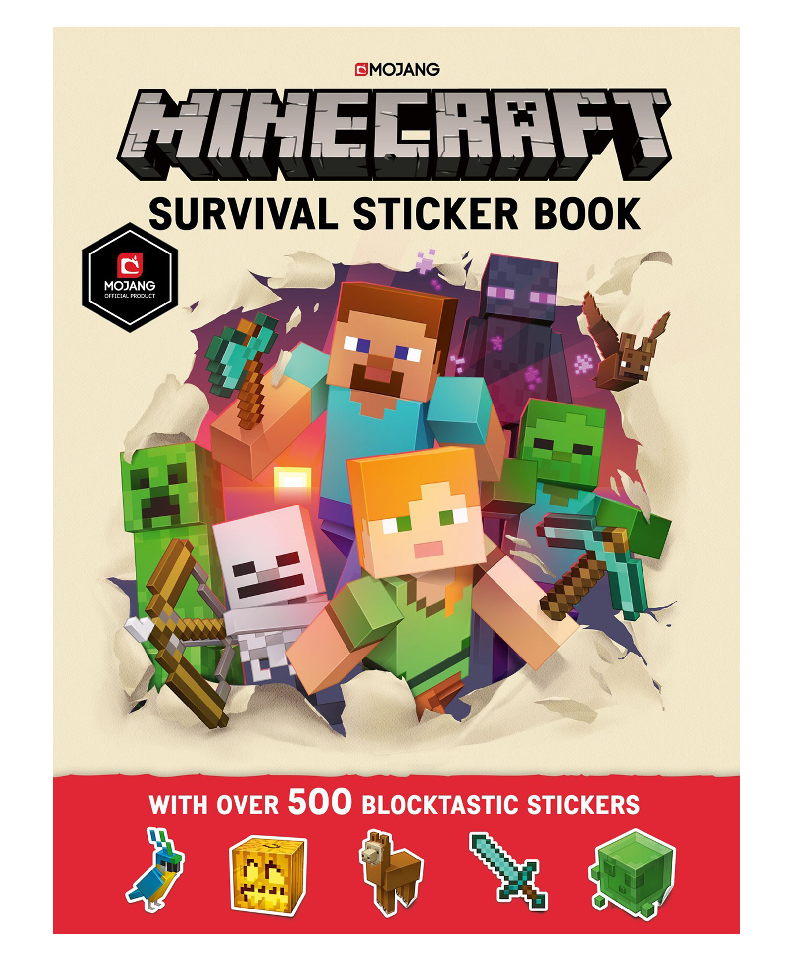 Minecraft Survival Sticker Book Paperback by Mojang Ab - English-image-29