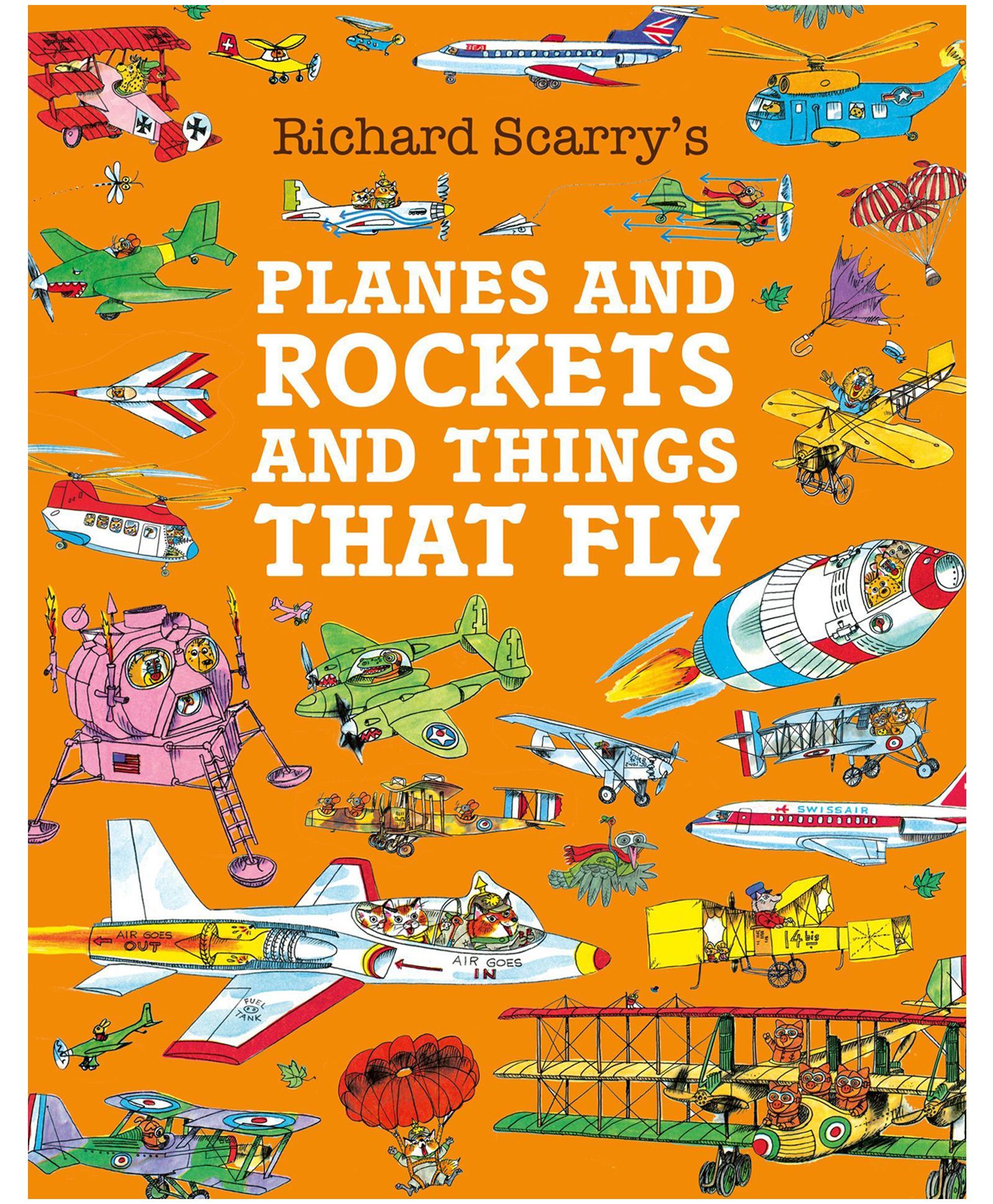 Planes And Rockets And Things That Fly (Re-Issue) Book By Richard Scarry - English-image-14