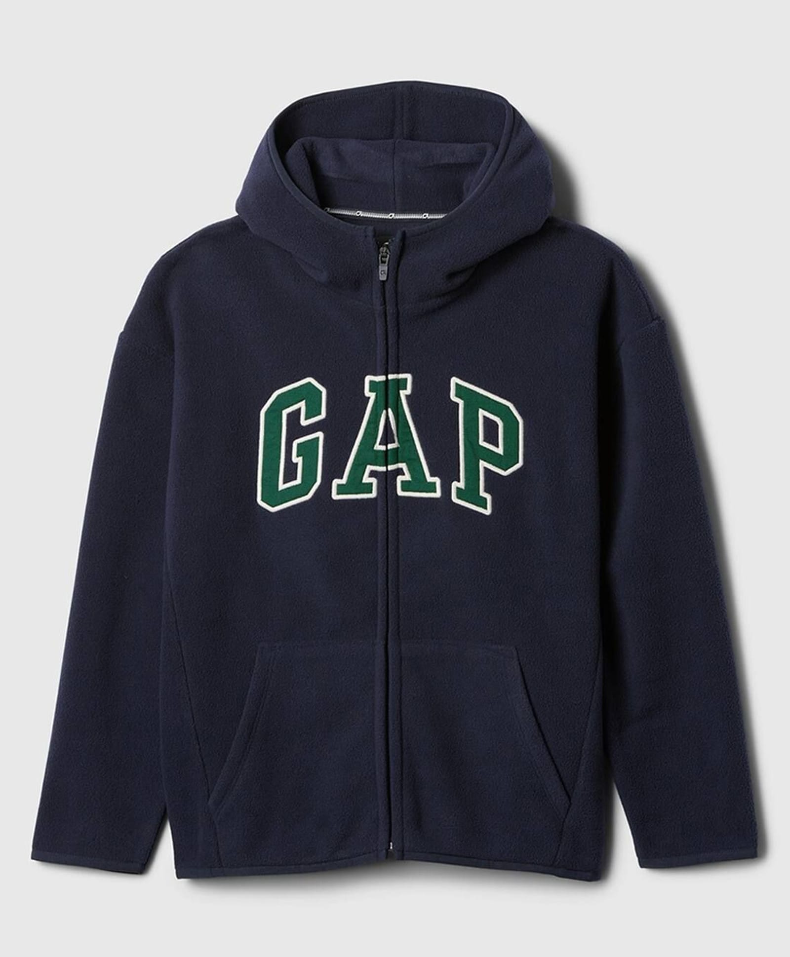 GAP Cotton Woven Relaxed Fit Sweatshirt with Full Sleeves and Logo Print - Navy Blue-picture-39