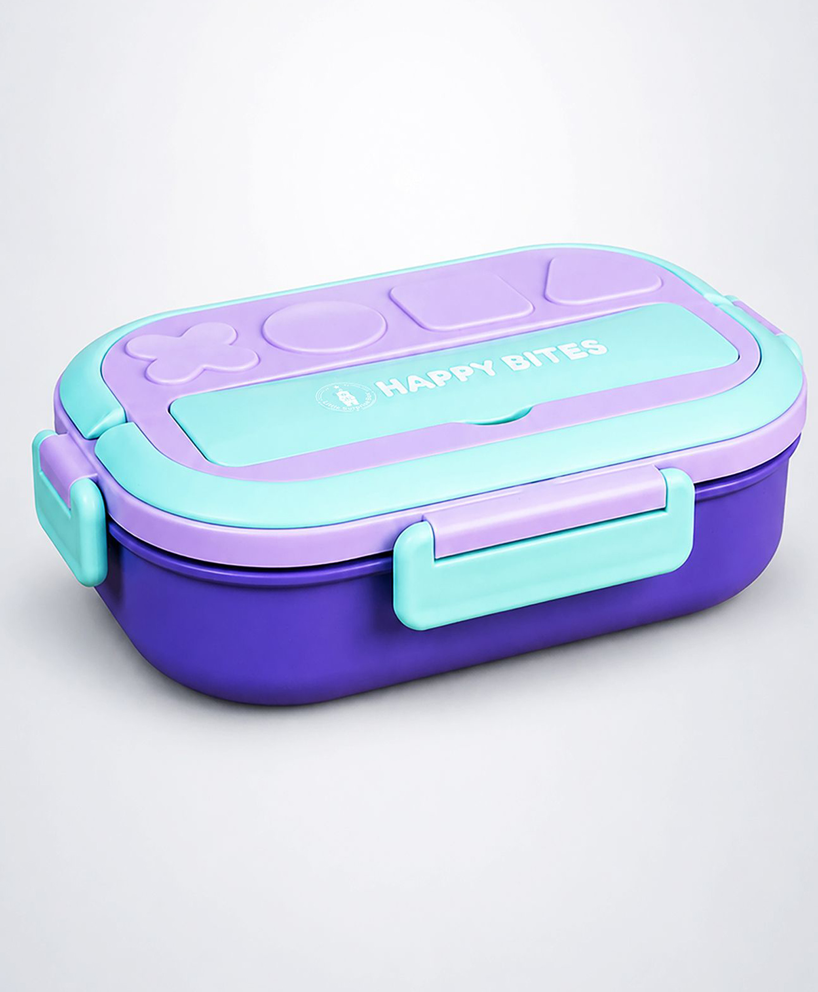 Little Surprise Box Shapes Happy Bites Bento Lunch Box-Mint Green-image-4