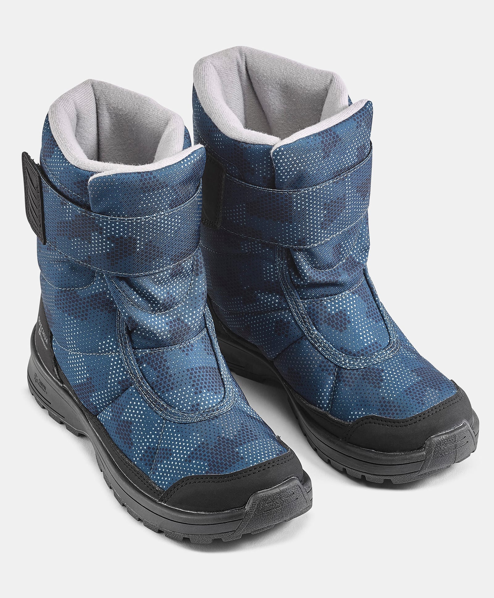 DECATHLON Quechua SH100 Solid Velcro Closure Snow Boots - Blue-image-10