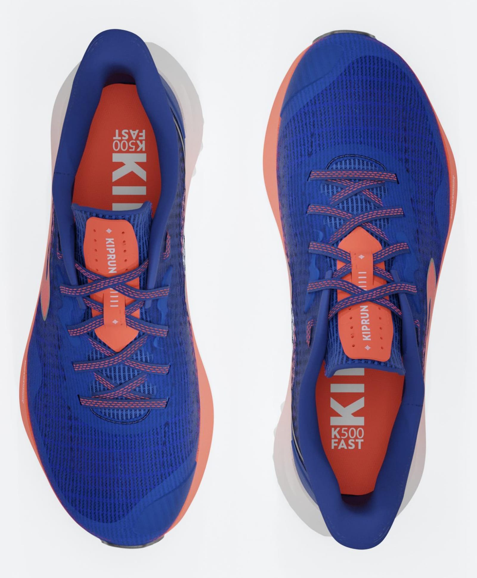 Decathlon Kiprun K500 Colour Blocked Lace Up Running Shoes - Indigo Blue-picture-11