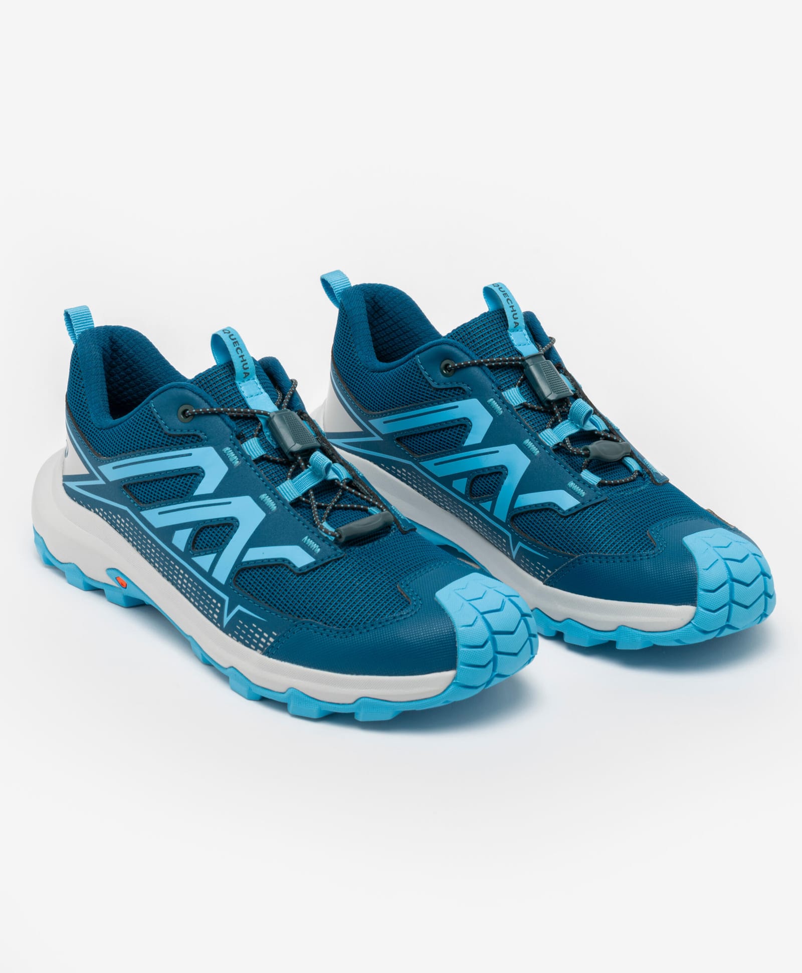 Decathlon Quechua Crossrock Mesh Detailed Abstract Designed Lace Up Hiking Boots - Blue-picture-32