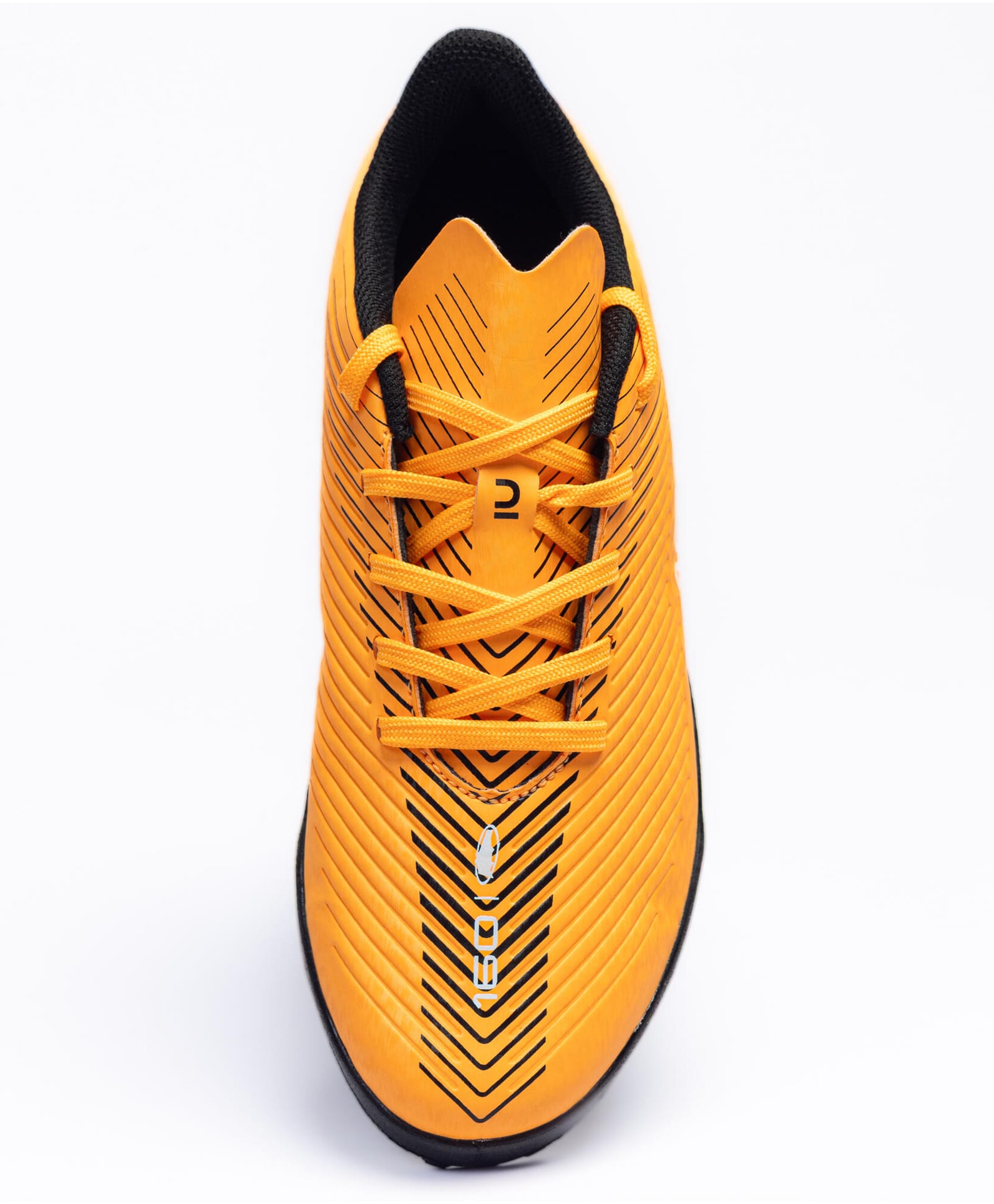 Decathlon Kipsta 160 TF JR 160 Number Printed Lace Up Football Shoes - Orange-image-47