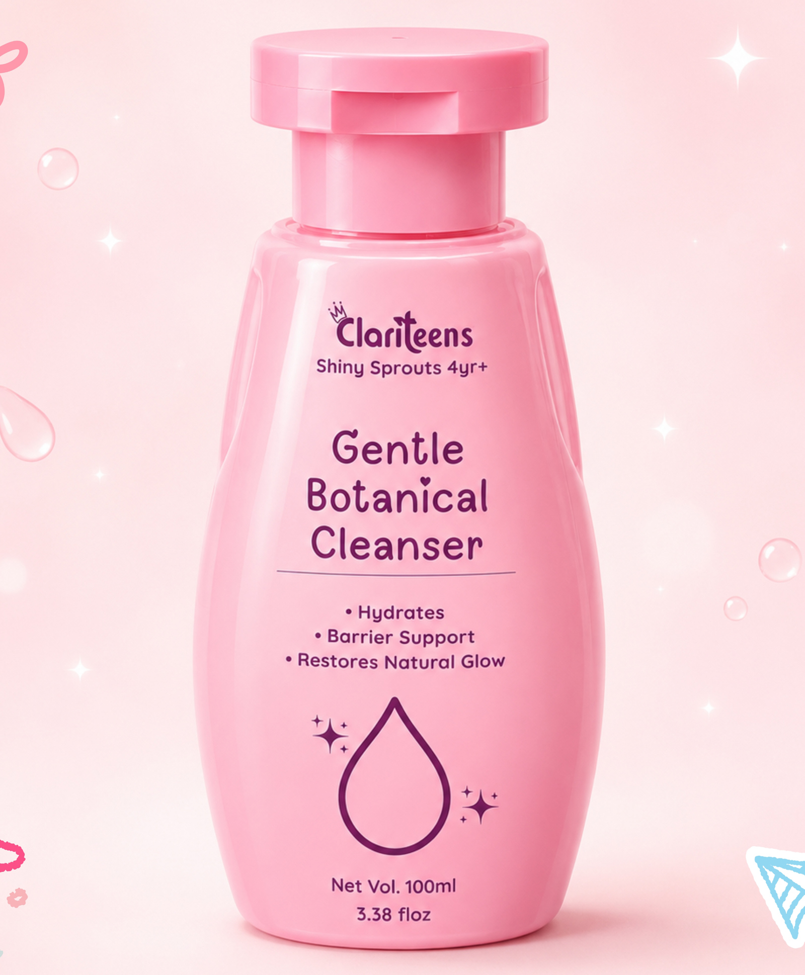 Clariteens Gentle Botanical Cleanser for Kids, Pre-Teens & Teens Face Wash-image-16