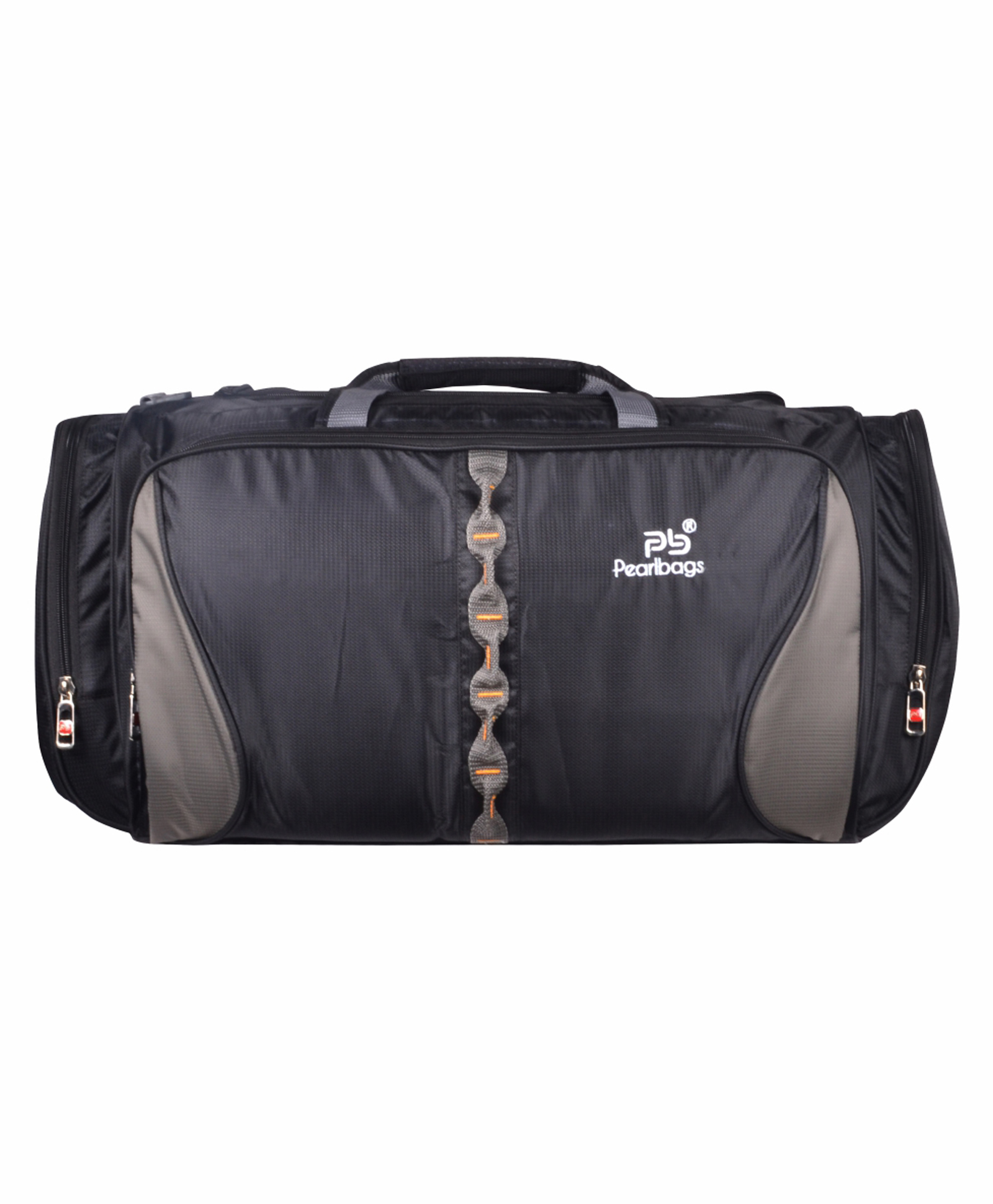 Pearlbags Premium Soft Sided Water Resistant 20 Inch Travel Gym Duffle Bag-Black-picture-28