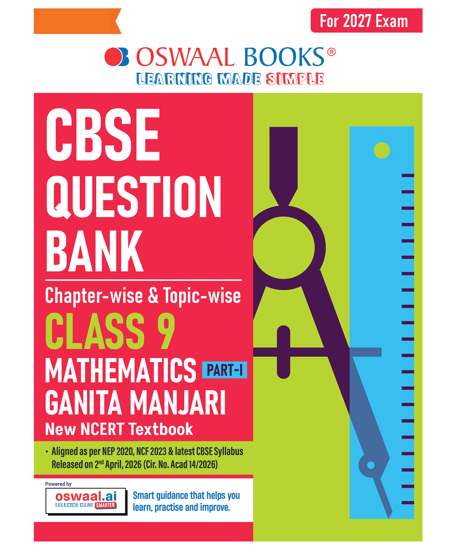 oswaal books Oswaal CBSE Mathematics Part-1 Question Bank Chapter-wise & Topic-wise Class 9 | Based on NCERT Textbook Ganita Manjari | Includes Summary, Competency-Based Question, Self-Assessment & Practice Papers-picture-22