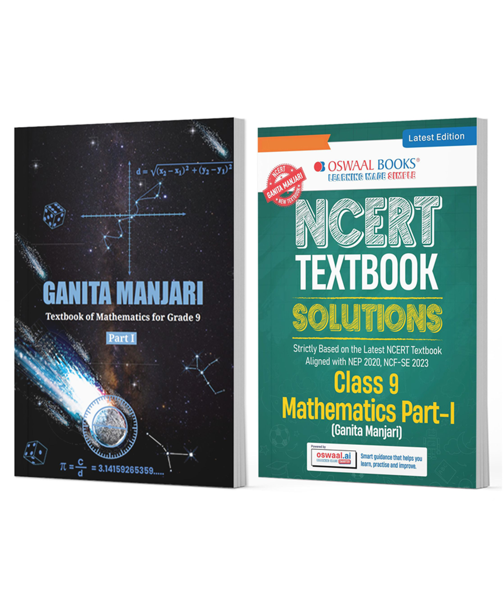 OSWAAL BOOKS NCERT Mathematics- Ganita Manjari Part 1 Textbook and Textbook Solutions Supplement Class 9 (Set of 2 Books) (Latest NCERT) | Revision Notes & Exercise Questions-image-9