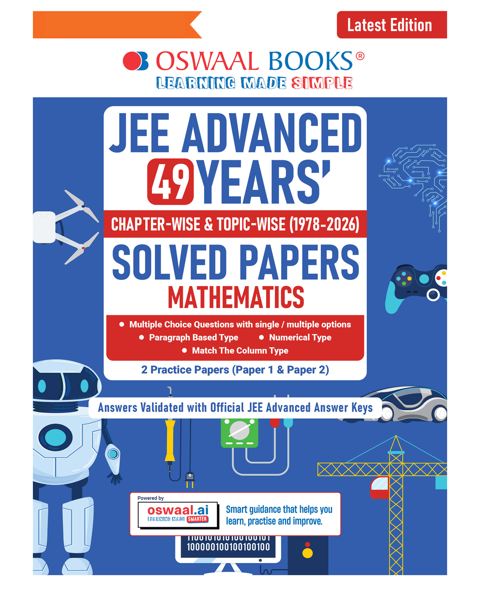 Oswaal JEE Advanced Mathematics Question Bank | 49 Years' Chapter-wise & Topic-wise |Solved Papers (1978-2026) |Revision Notes, | PYQs, Latest 2026 Paper & Oswaal AI-image-36