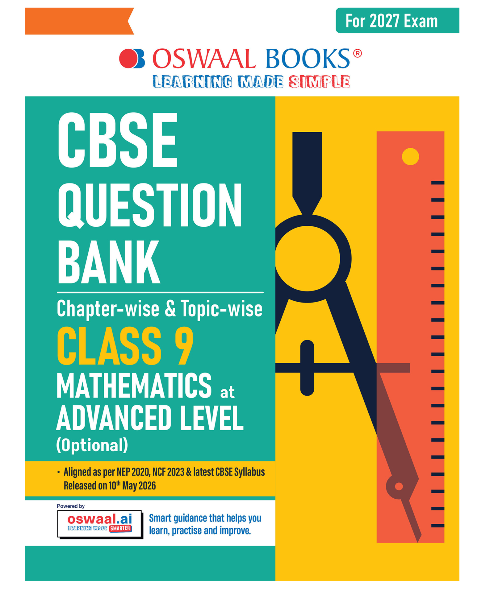 Oswaal CBSE Mathematics Advanced Level Question Bank Chapter-wise & Topic-wise Class 9 | Based on NCERT | Includes Summary, Competency-Based Question, Self-Assessment & Practice Papers-image-37